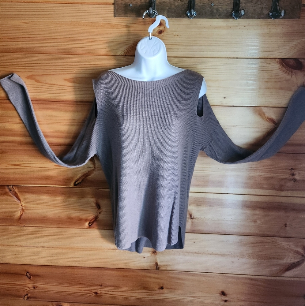 Express Cold Shoulder Sweater